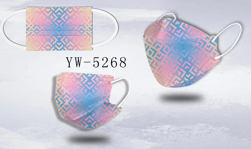 Digitaal gedrukt textuurpatroonmasker